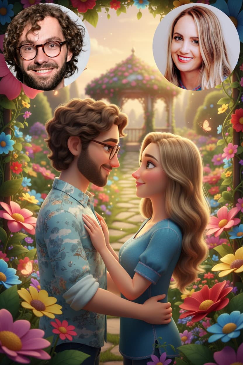 AI Couple Portrait